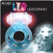 Anel Com Vibro Leãozinho LED