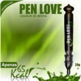 *CANETA COMESTIVEL SICRET PEN LOVE LICOR 20G MENTA -